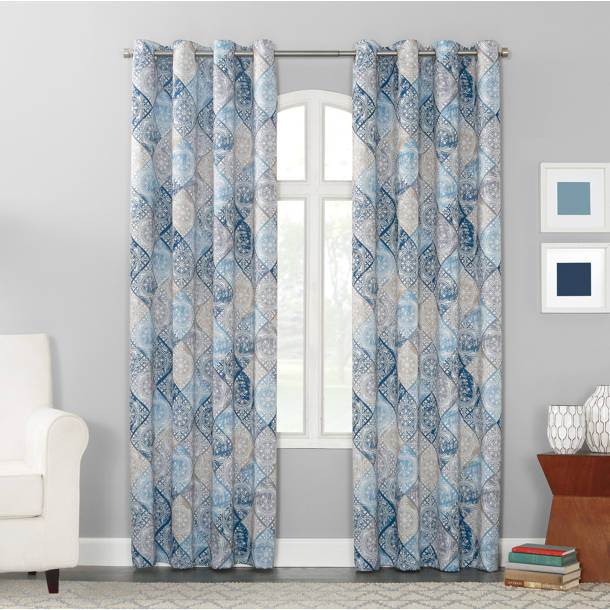 Bungalow Rose Wooler Performance Blue/Orange Rug & Reviews Wayfair